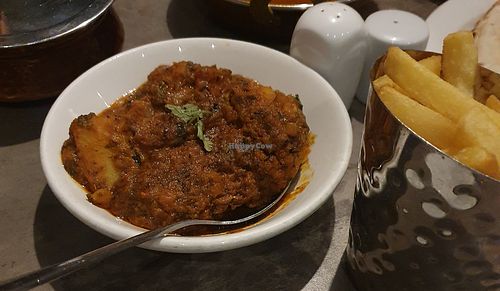 Aloo Methi ~ Potato and fenugreek at Eastern Revive in Wilmslow