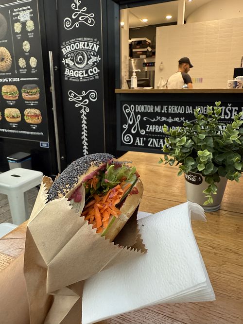   at Brooklyn Bagel Co - Kiosk  in Zagreb