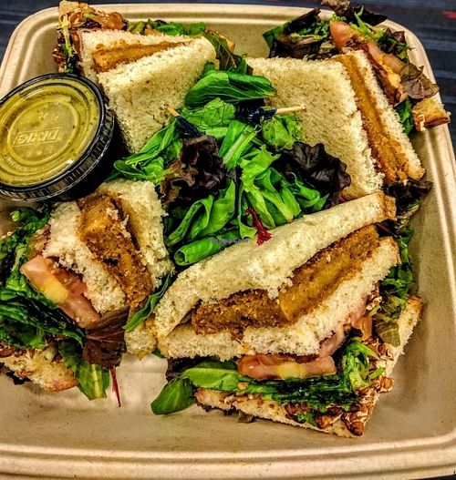 Club Sandwich!  at LAX - Real Food Daily - T4 in Los Angeles