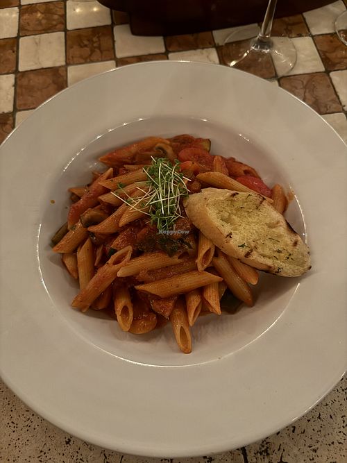Penne Primavera  at D'onofrio's Trattoria in St Philip