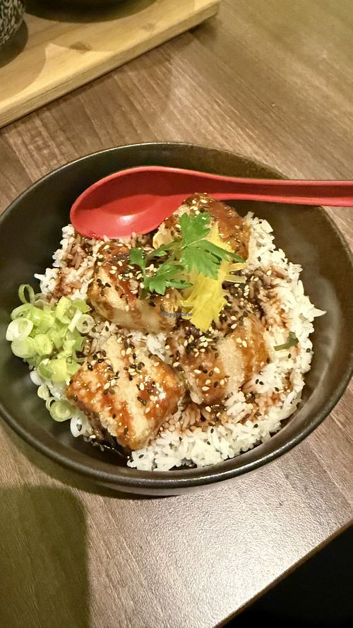 Vegan tofu dish  at Nagomi Izakaya  in Dunstable
