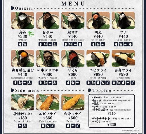   at Onigiriya goku in Kyoto