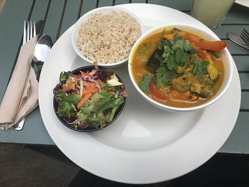 Curry at Wild Thyme in Norwich