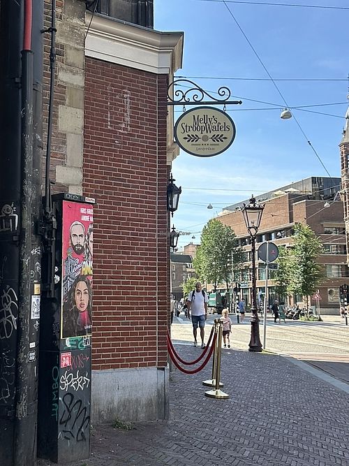   at Melly's StroopWafels in Amsterdam
