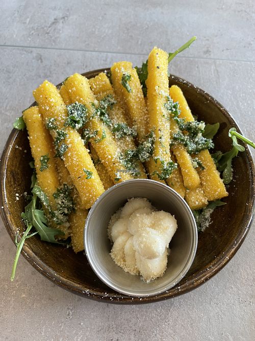 Polenta fries at Ittle Litaly in Coral Gables