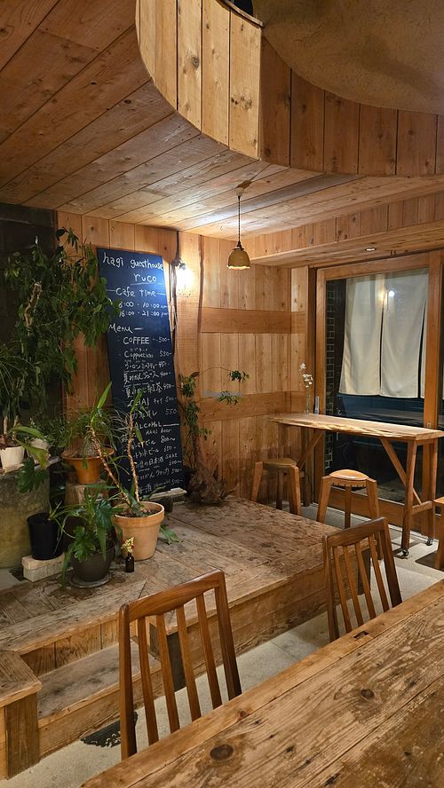 Menu at Ruco in Yamaguchi