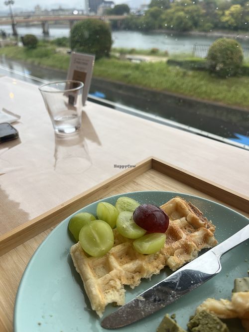 Gofre Vegano de arroz  at Ray Classic - チャペルレイクラシック in Okayama