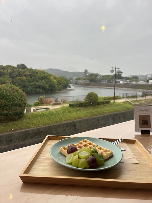 Gofre Vegano de arroz  at Ray Classic - チャペルレイクラシック in Okayama