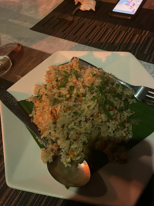 Fried rice  at The Orange One in Don Khon