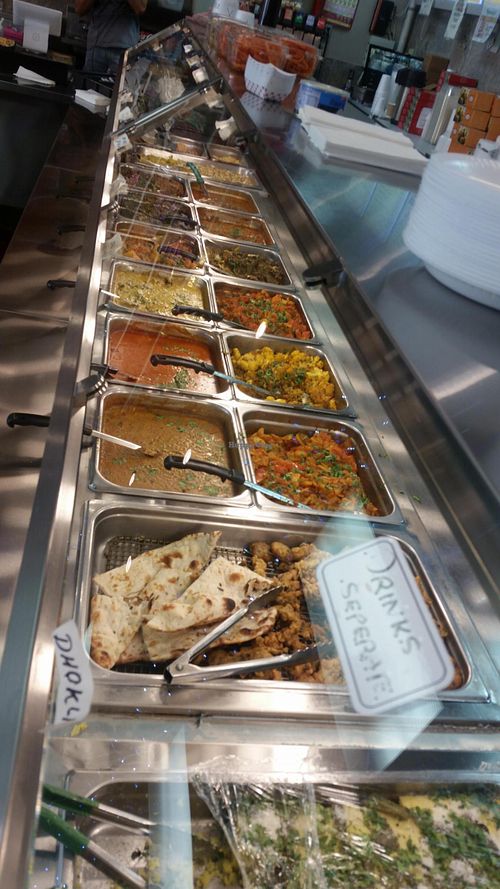 buffet at New Rasbhog in Artesia