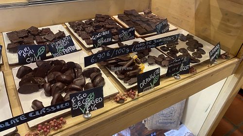 Vegan chocolate   at Chocolates de Beatriz in Odemira