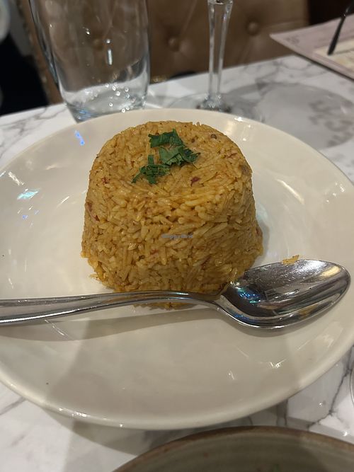 Vegan rice (no butter)  at Yara  in Warrington