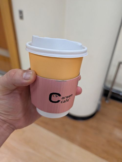 Decent coffee at DMK - Asian Corner - T1 in Bangkok