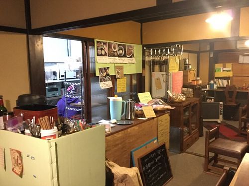 Cute space! at Organic House Salute in Kyoto