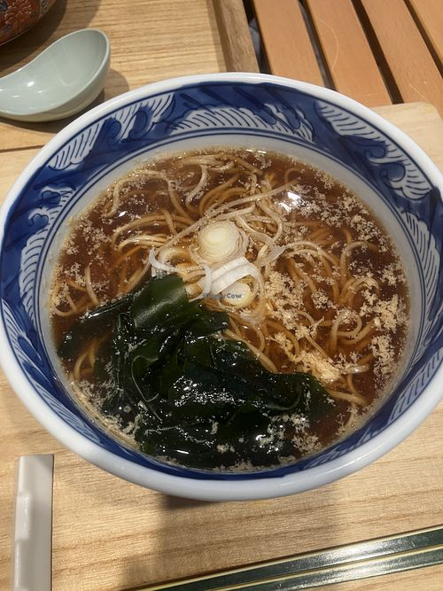   at Vegan Soba Tokyo Ayler in Tokyo