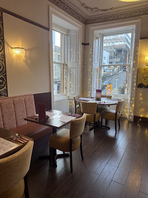 Inside   at Thairiffic Restaurant in Glasgow