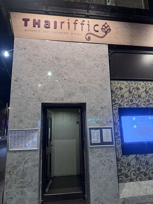 Outside   at Thairiffic Restaurant in Glasgow