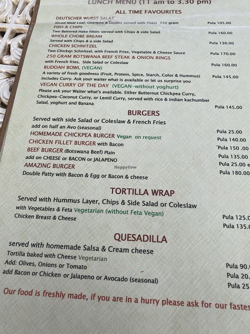   at The Coffee Buzz in Kasane