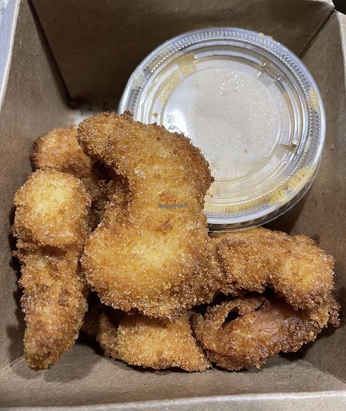 Firecracker shrimp   at Bombay Food Junkies in St Louis