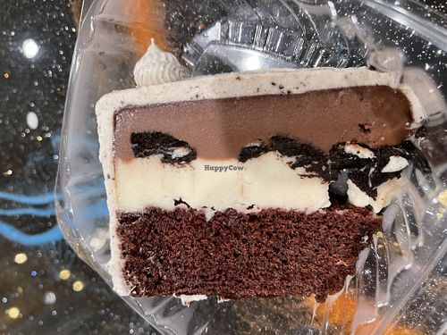 Oreo ice cream cake  #Veganuary at Bombay Food Junkies in St Louis