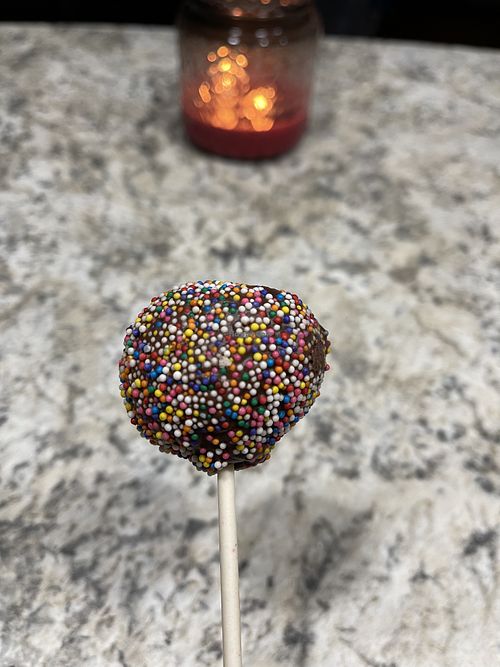 Cake pop  at Bombay Food Junkies in St Louis