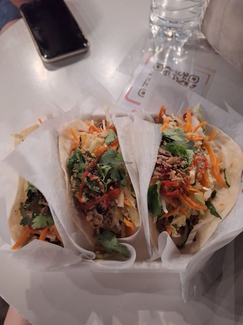 vegetarian taco with plant based mince at Balian in Magnetic Island