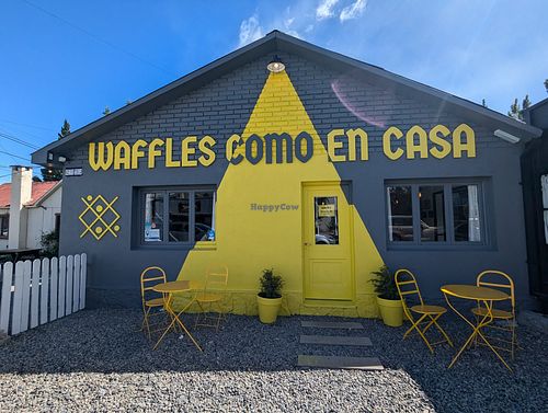 Outside at Waffles Como En Casa  in El Calafate