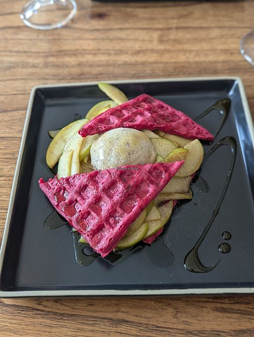 Sweet vegan option at Waffles Como En Casa  in El Calafate