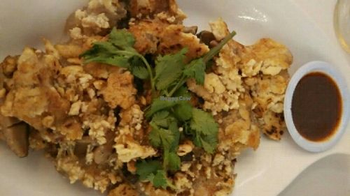 fried oyster (mock) at Yuan Vegetarian Bistro in East Singapore