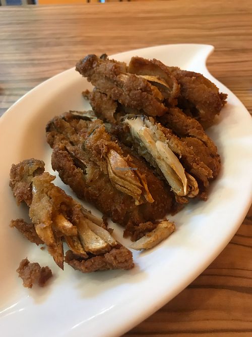 Boneless chicken at Yuan Vegetarian Bistro in East Singapore