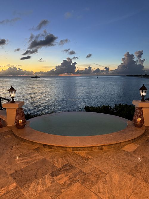 The best views!  at L'OURSIN in Les Terres Basses