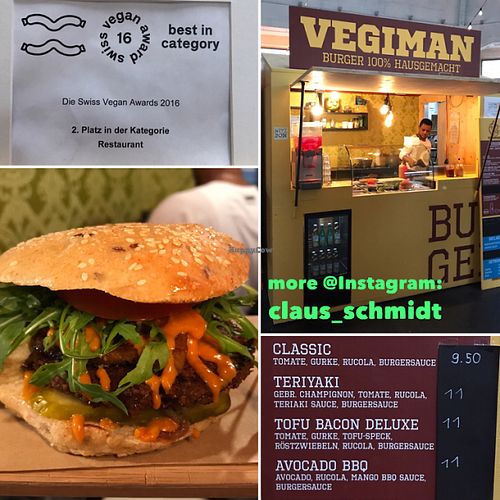 2017_04_27 Surprised about really good quality   at Vegiman - Food Stall in Basel