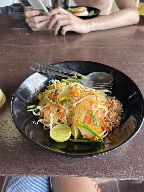 pad thai (no egg no fish sauce)   at Maylamean Bungalows - เมลามีน in Koh Chang