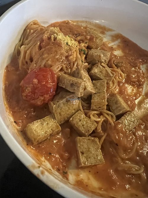 Angel Hair Alla Vodka add black garlic tofu  at FioRito Ristorante  in Wichita