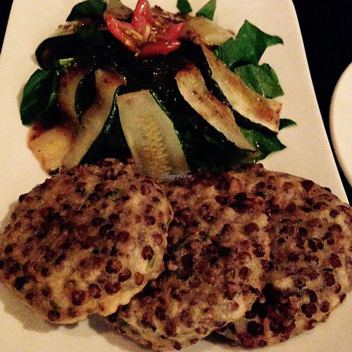 lentils and zucchini  at The Corn in Phnom Penh