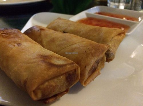 fried spring rolls  at The Corn in Phnom Penh