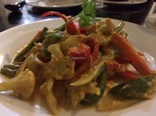 red curry  at The Corn in Phnom Penh