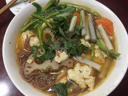 Bun rieu at Khai Minh 2 in Ho Chi Minh City