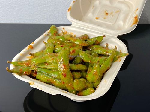 miso edamame (takeout) at Marination - Columbia City  in Seattle