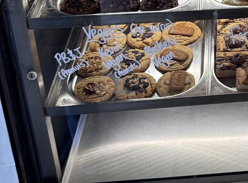 Vegan cookies   at The Cookie People  in Scunthorpe