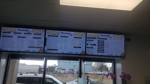 Menu at NovaCane in Denver