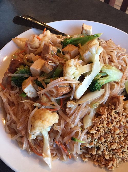 Pad Thai!  at Little Thai Place in Victoria