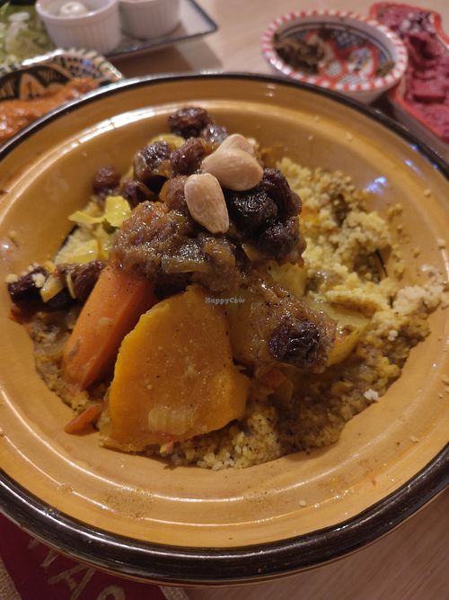 Veg cuscus at El Kasbah in 