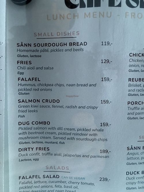 probably some vegan  at Cafe Sånn in Tromsoe