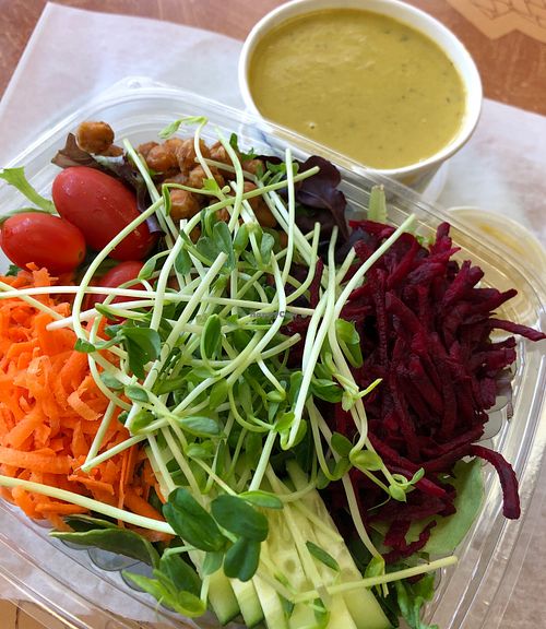 fresh salad! at The Sweet Beet in Granby