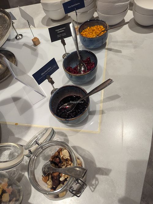 Jams and nuts at Log Restaurant in Sinettae