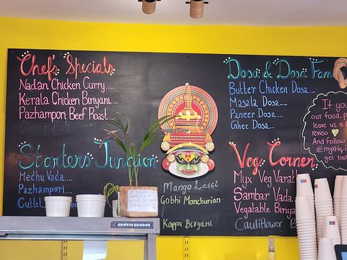 Chalk menu at MYXTIQ - Cork City in Cork