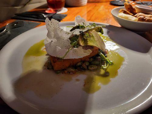 Sweet patato dish at Sunset - Chogogo in Kralendijk