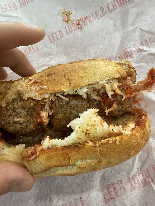 Meatballs  at Dave's Cosmic Subs in Hudson