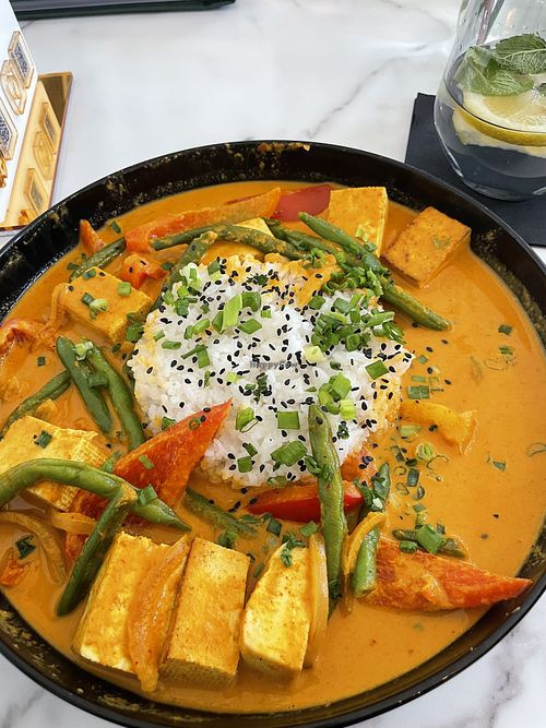 Wegańskie curry  at Sofa Bistro Świnoujście in Swinoujscie